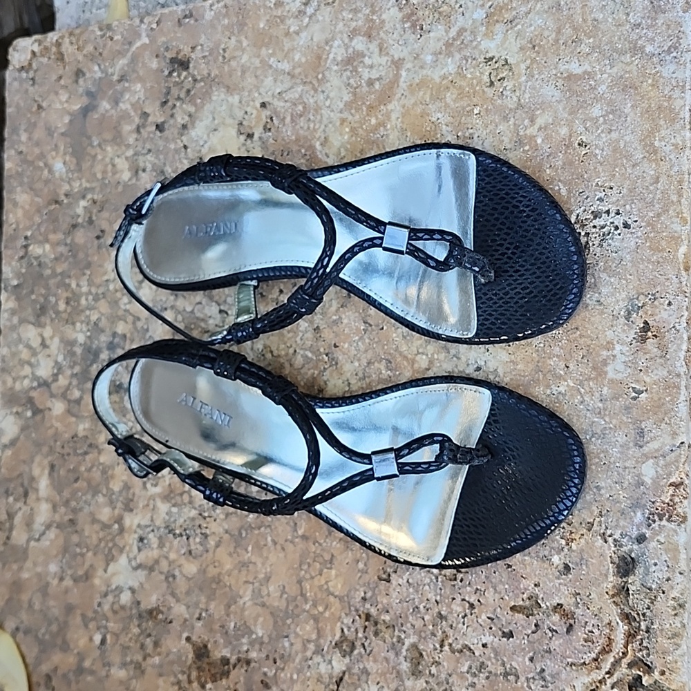 Strappy Wedge Sandals